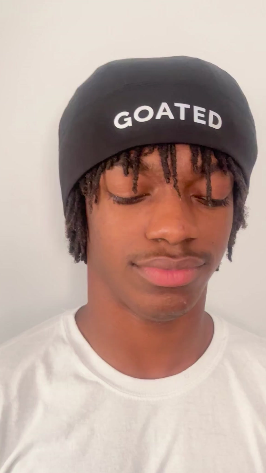 GOATED REFLECTIVE SKULL CAP