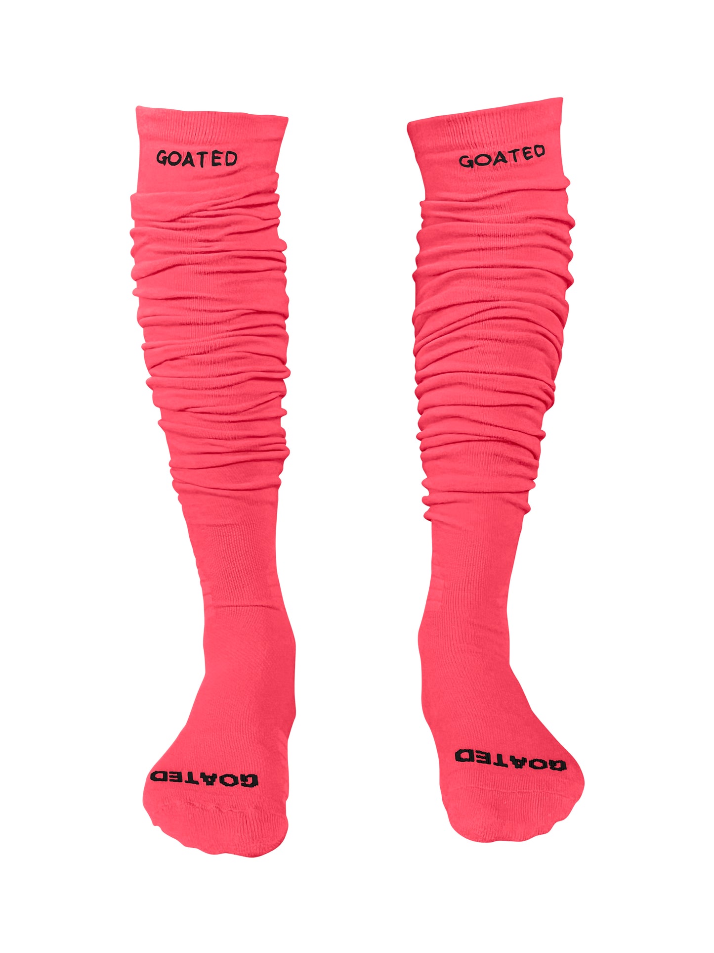 GOATED SCRUNCH OVER THE KNEE SPORT SOCKS