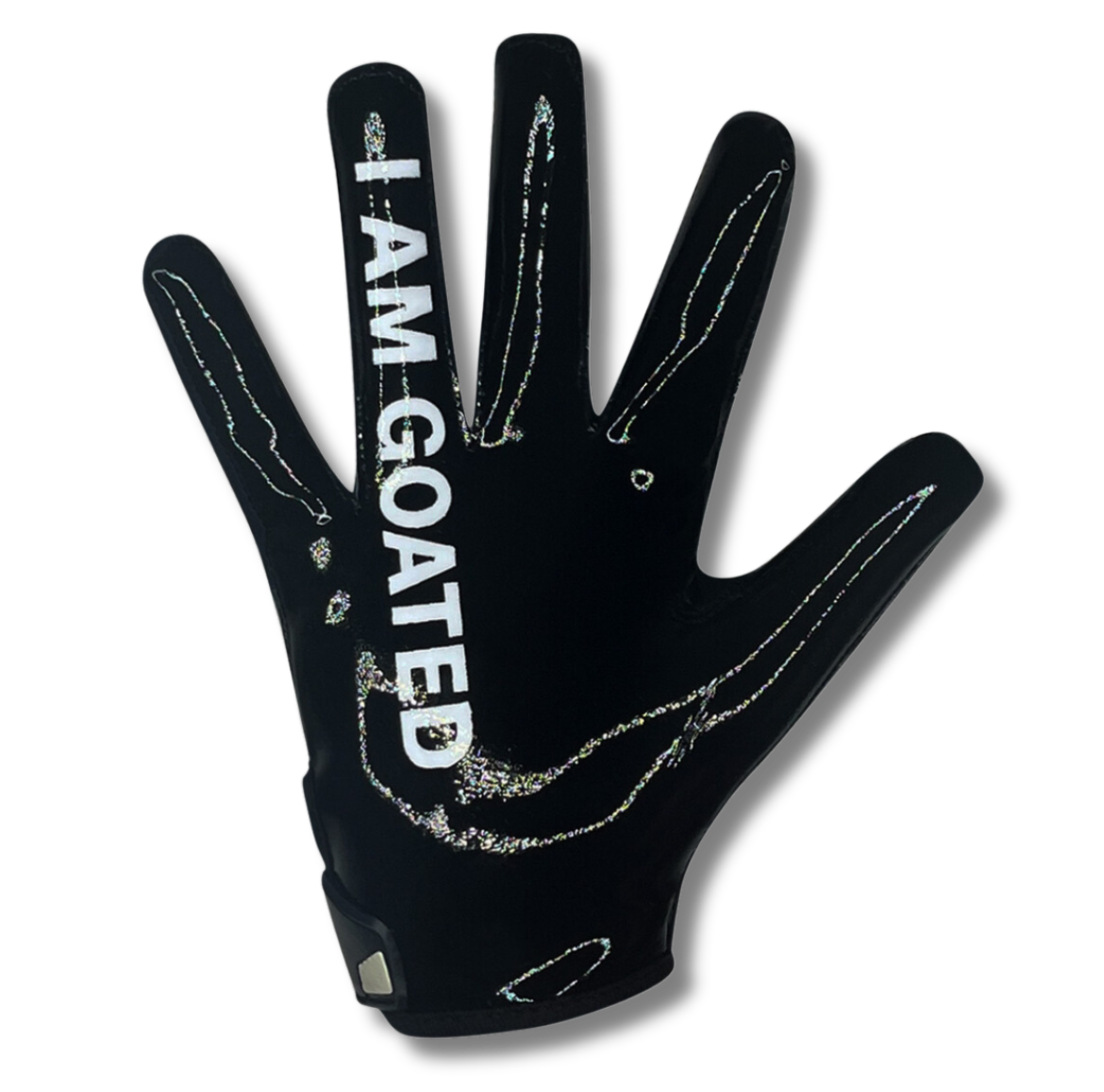 I AM GOATED RECEIVER FOOTBALL GLOVES