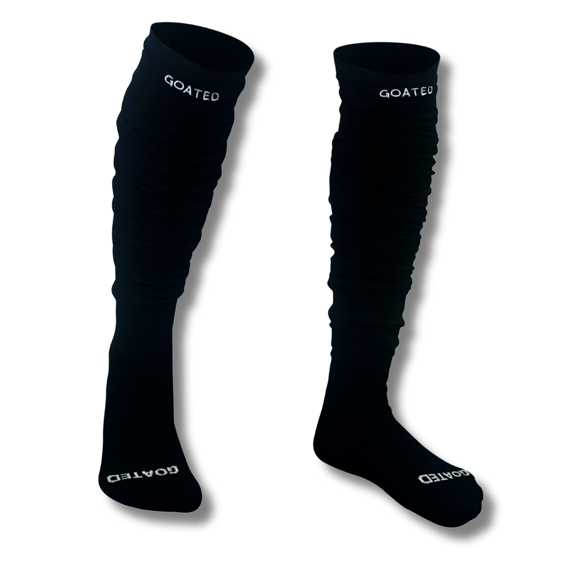 🎁 GOATED SCRUNCH OVER THE KNEE SPORT SOCKS (100% off)