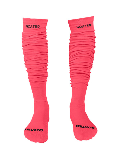 GOATED SCRUNCH OVER THE KNEE SPORT SOCKS