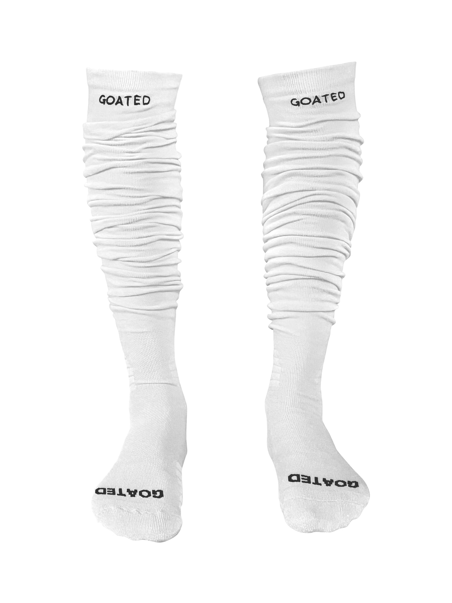 🎁 GOATED SCRUNCH OVER THE KNEE SPORT SOCKS (100% off)