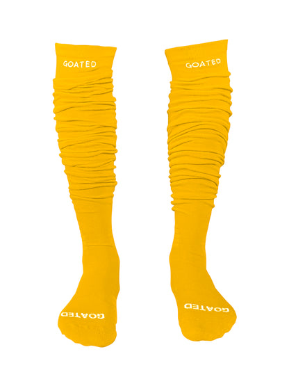 GOATED SCRUNCH OVER THE KNEE SPORT SOCKS