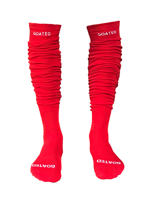 GOATED SCRUNCH OVER THE KNEE SPORT SOCKS