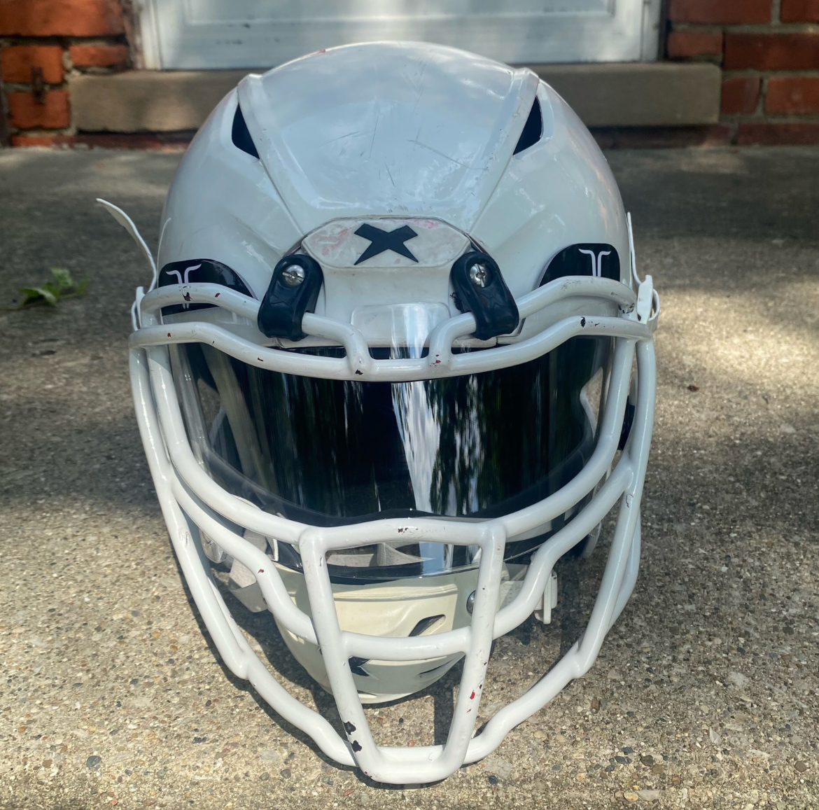 chrome visor football helmet GOATED VISORS – GOATED ATHLETES™