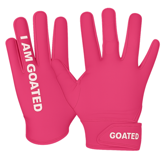 I AM GOATED RECEIVER FOOTBALL GLOVES