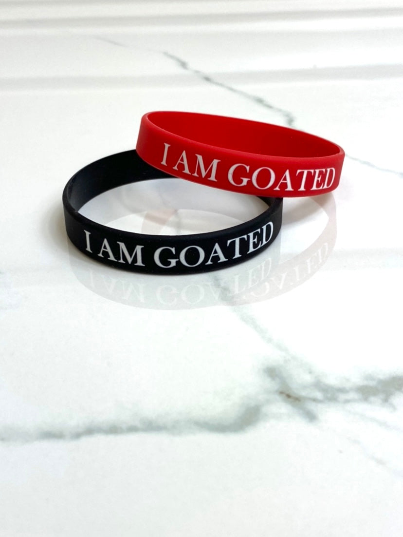 I AM GOATED WRISTBANDS